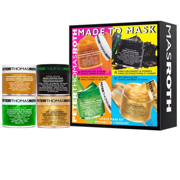 Peter Thomas Roth Made to Mask 4-pc Mask Kit - $177 Value.